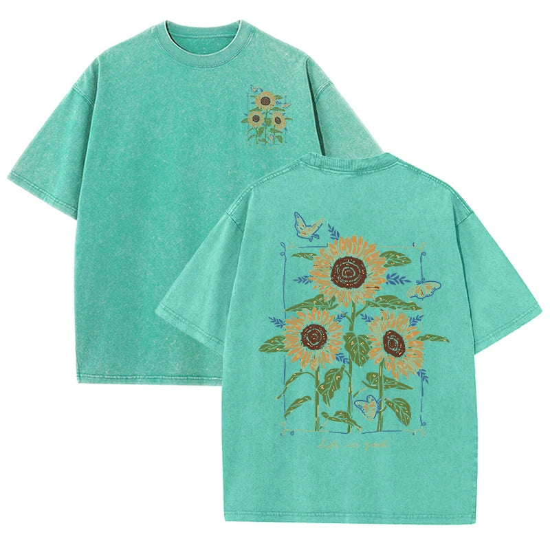 Life Is Good Beautiful T Shirts Women Casual Vintage
