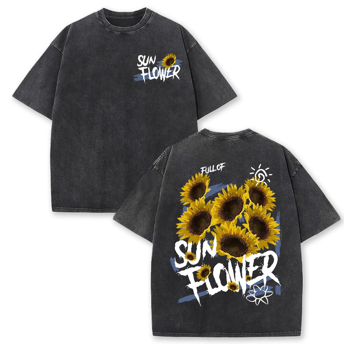 Sunflower T Shirts Women Casual Vintage