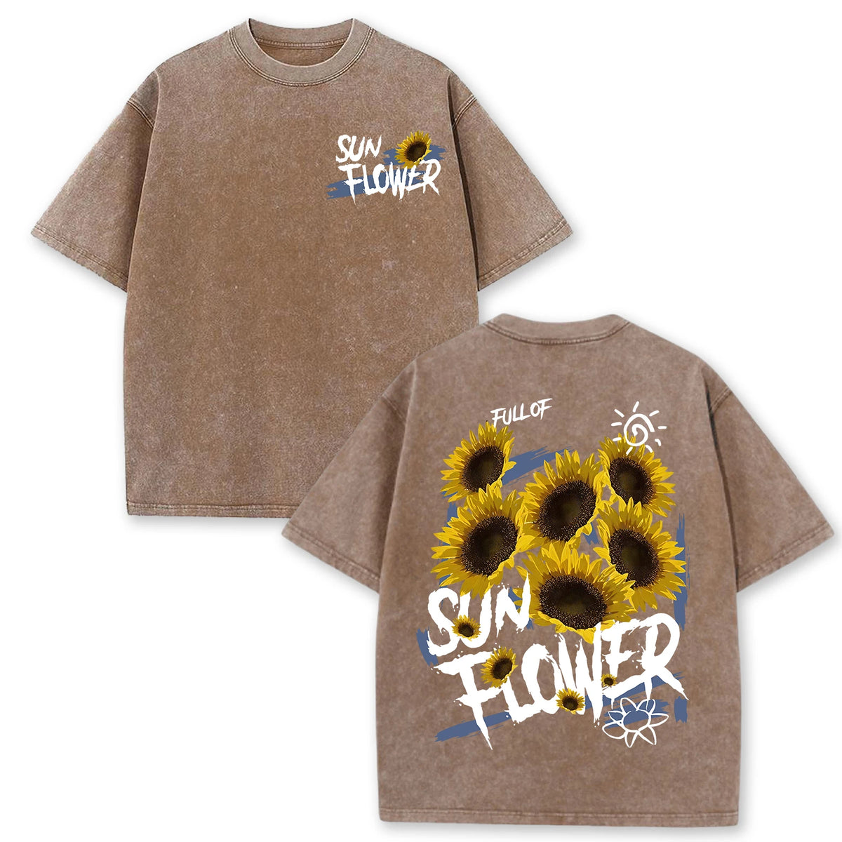 Sunflower T Shirts Women Casual Vintage