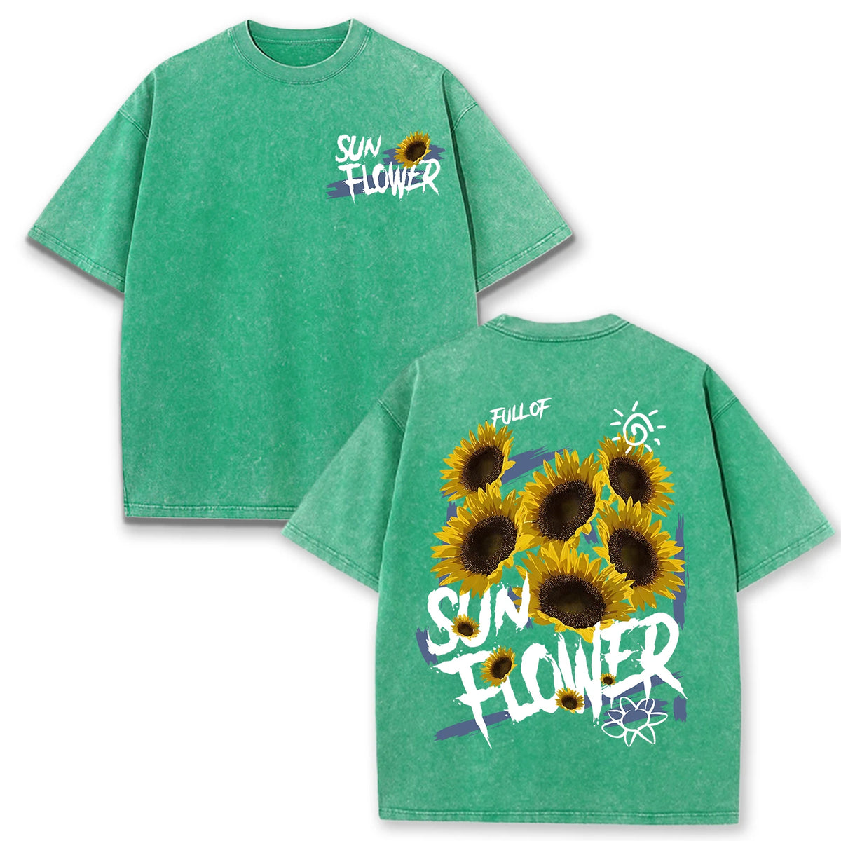 Sunflower T Shirts Women Casual Vintage