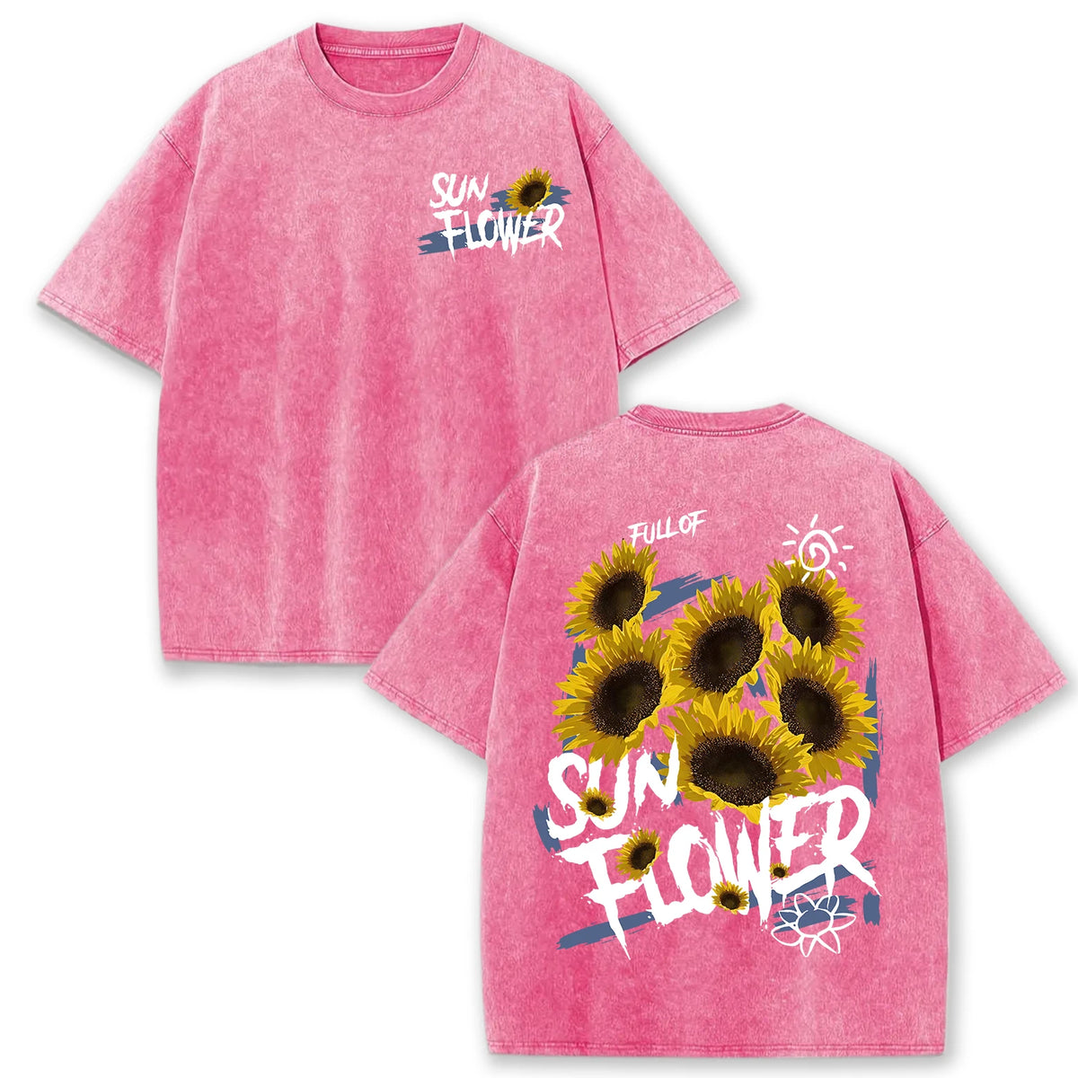 Sunflower T Shirts Women Casual Vintage