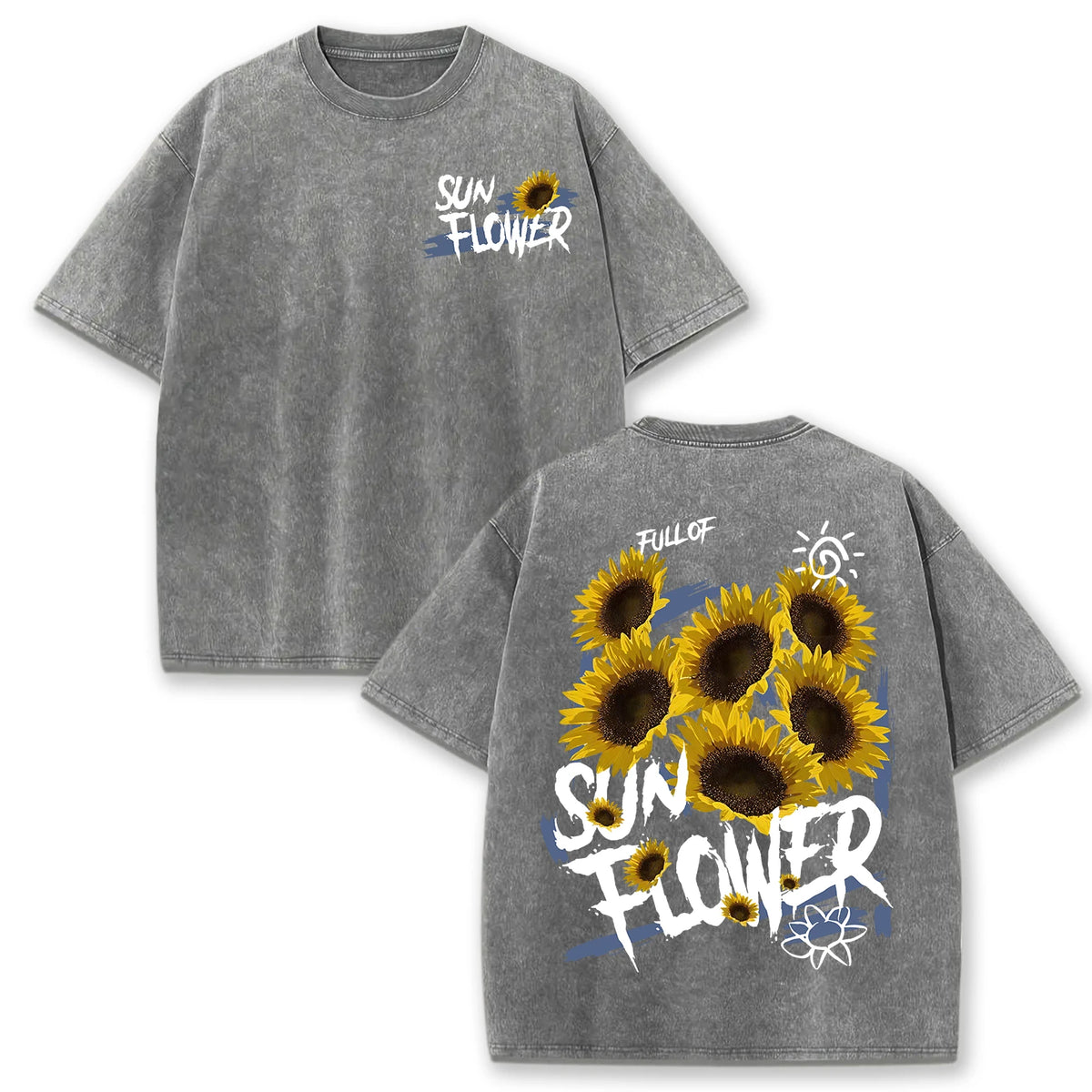 Sunflower T Shirts Women Casual Vintage