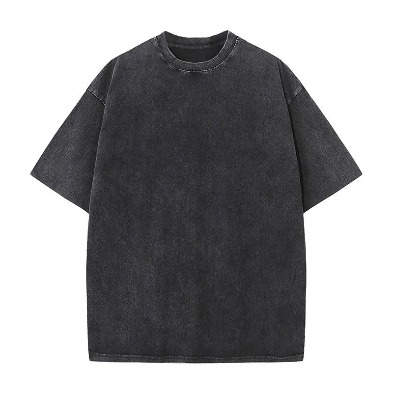 Washed Vintage T-Shirts Unisex Casual Cotton