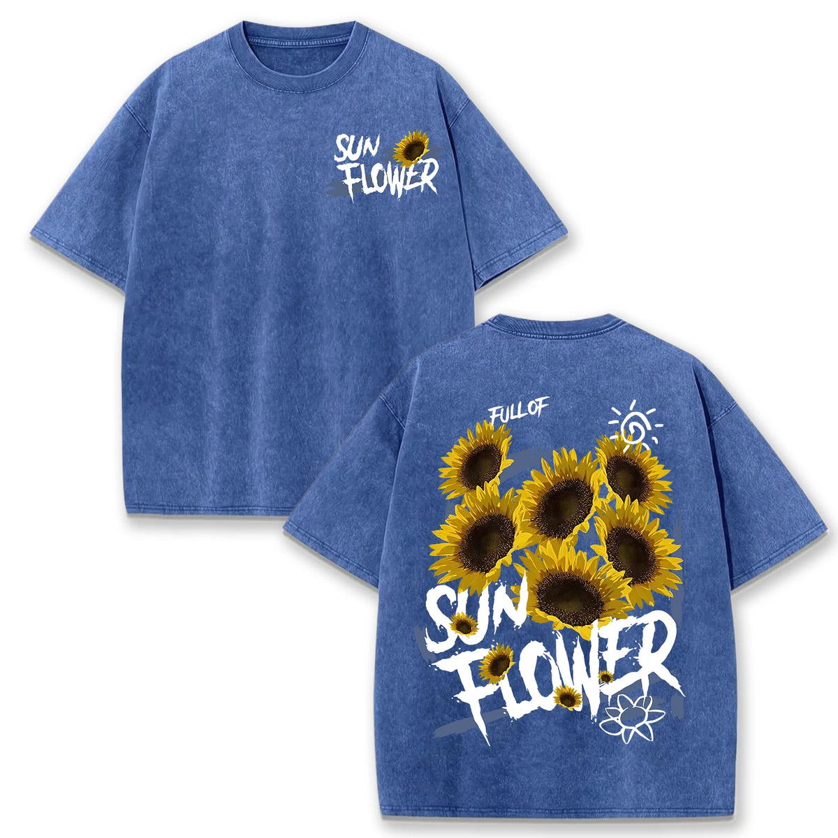 Sunflower T Shirts Women Casual Vintage